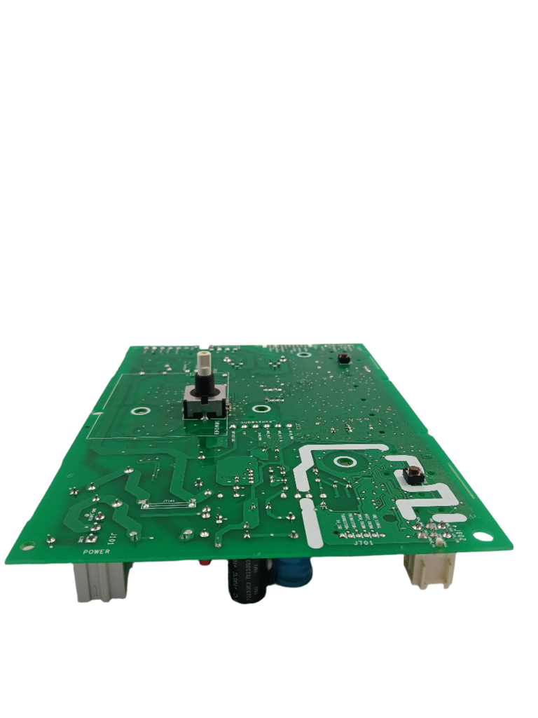 WW01F01730 washer control board green circuit PCB with potentiometer capacitor and connectors by XPart Supply