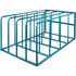 Standard Vertical Sheet Racks, 84" W x 50" D x 36-3/4" H, 4000 lbs. Capacity
