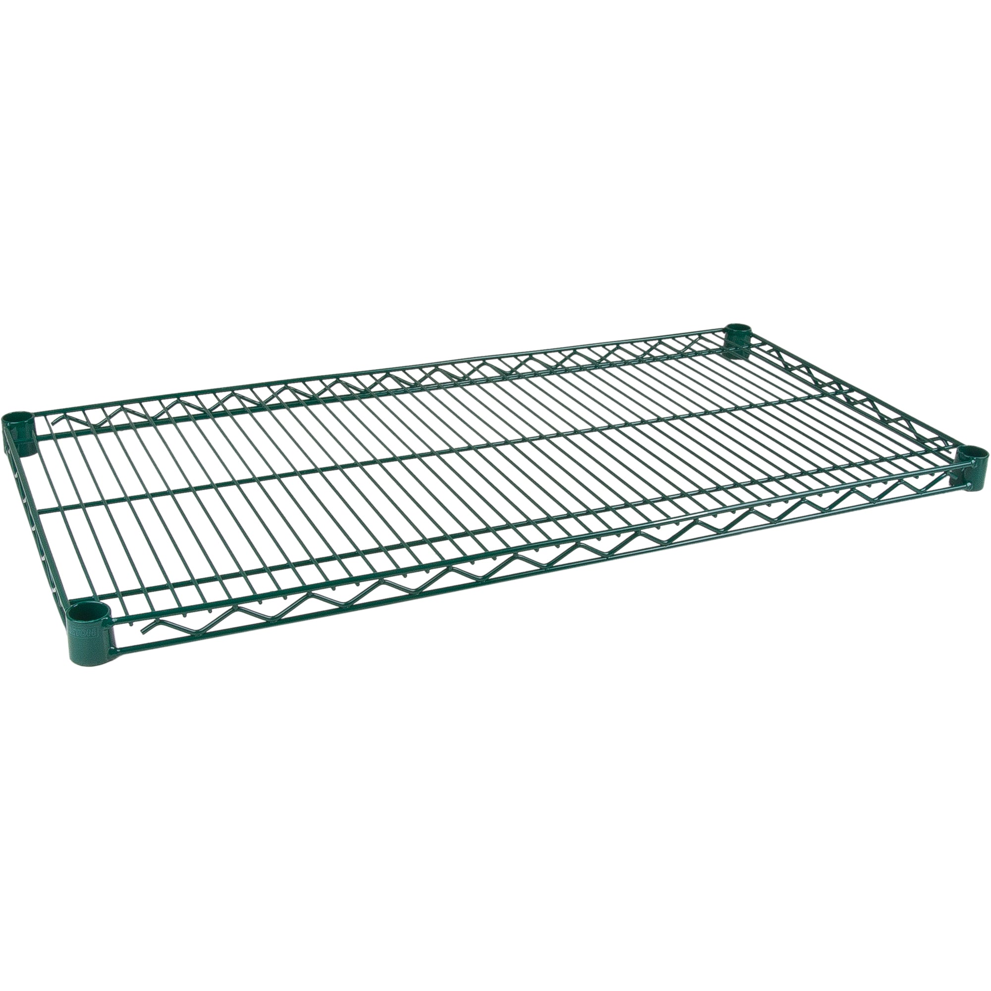 Shelf for Green Epoxy Finish Wire Shelving, 72" W x 14" D, 600 lbs. Capacity