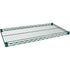 Shelf for Green Epoxy Finish Wire Shelving, 72" W x 14" D, 600 lbs. Capacity