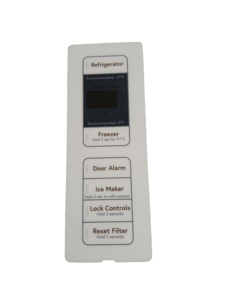 WG03L11681 Refrigerator Certified Refurbished Left Hand Door Control Assembly - XPart Supply