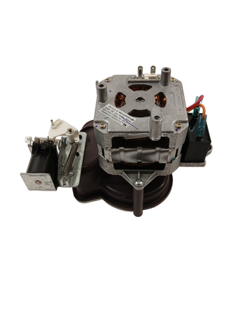 Dishwasher circulation pump and motor assembly