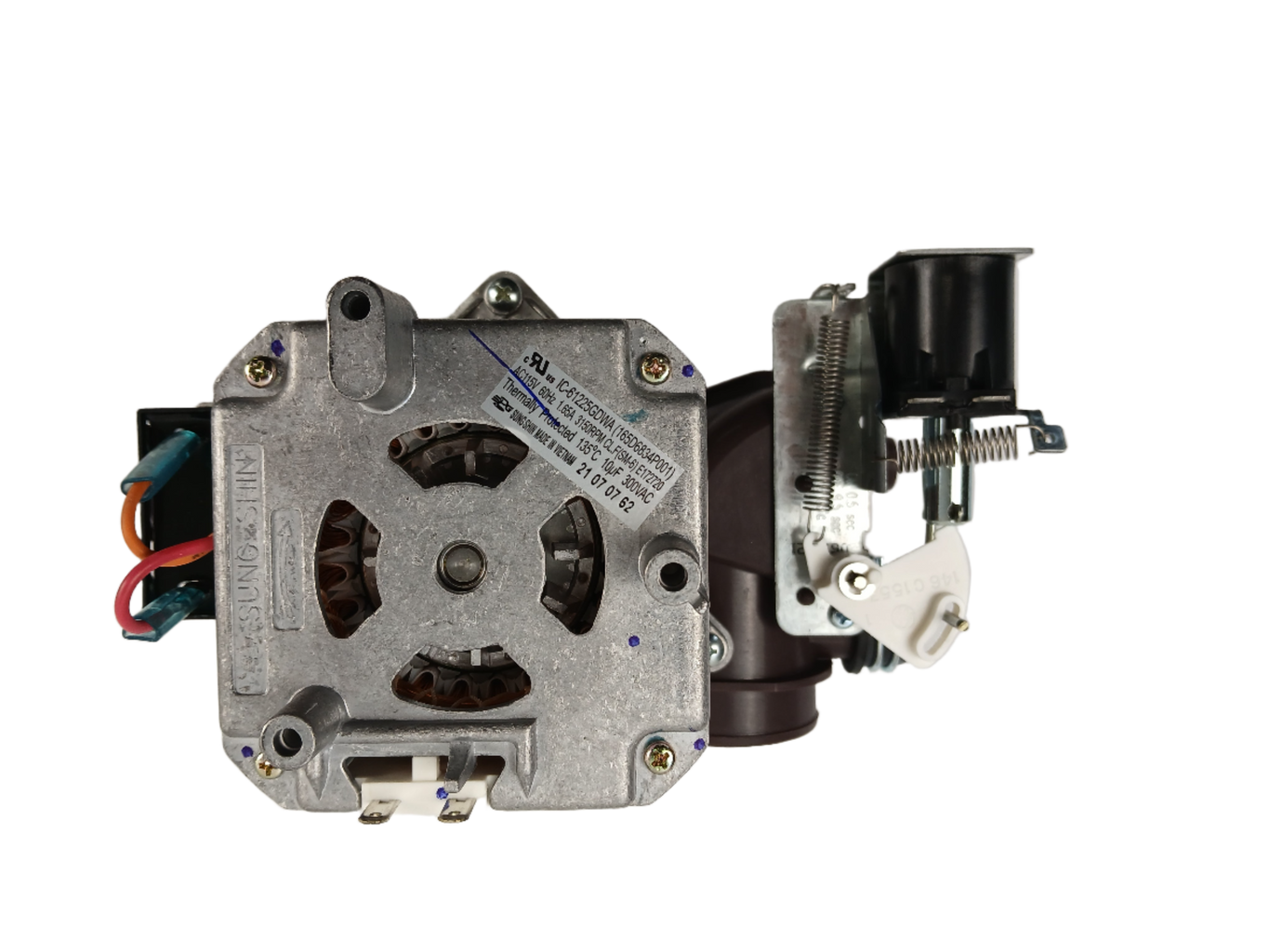 WG04F00655 Dishwasher Pump and Motor Assembly, Replaces WD26X10007, WD26X10011, WD26X10012, WD26X74, WD26X77, WD26X81, WD26X10013