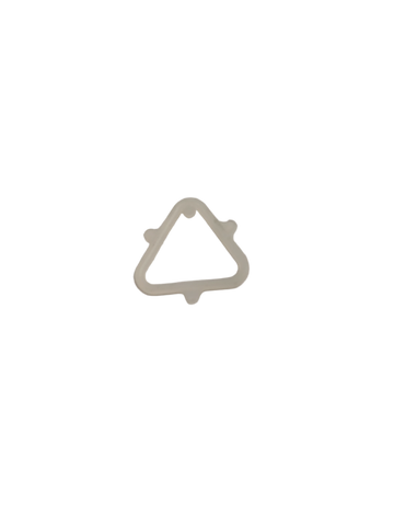Dryer tri-ring retainer