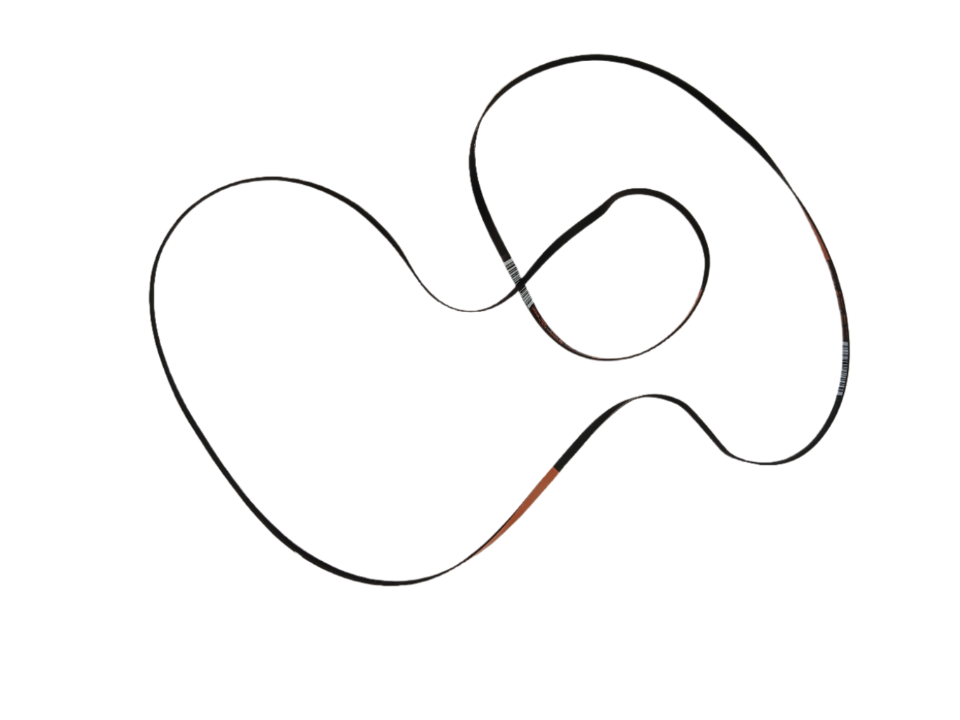 WPW10131172 Dryer Drum Belt