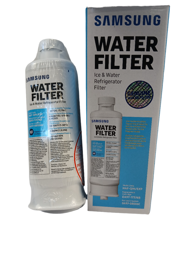 DA97-17376B, Samsung Refrigerator Water Filter, Replaces HAF-QIN/EXP