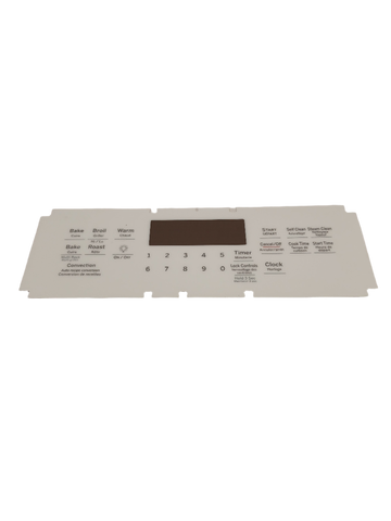 Range Oven Control Overlay