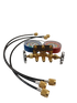 2-way Brass Manifold Gauge Set - XPart Supply Ltd.