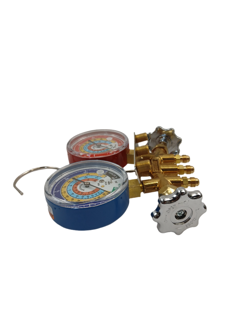 2-way Brass Manifold Gauge Set - XPart Supply Ltd.