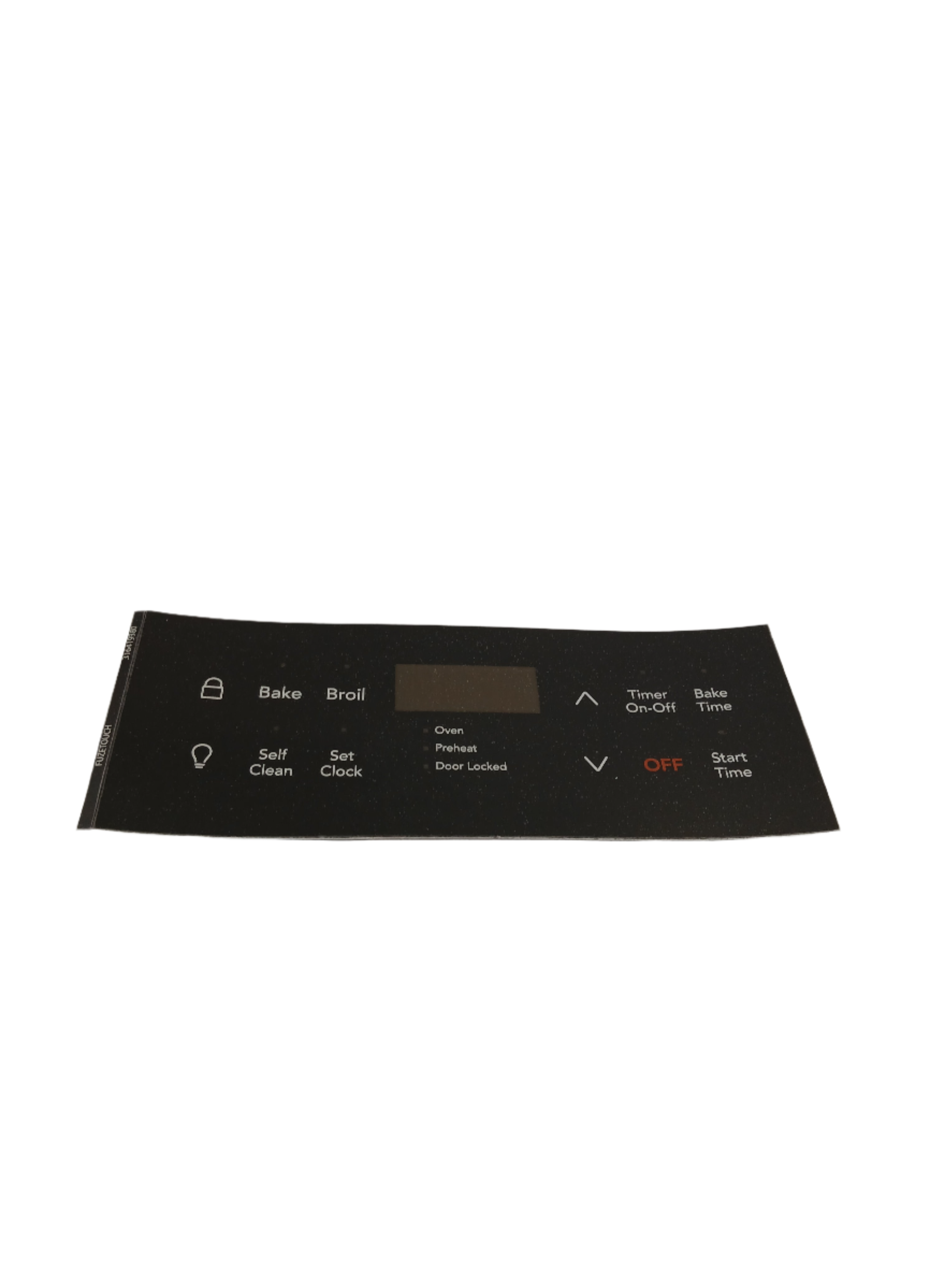 316419380 Range Oven Overlay, Black