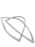 W10861499 Refrigerator Door Gasket, White