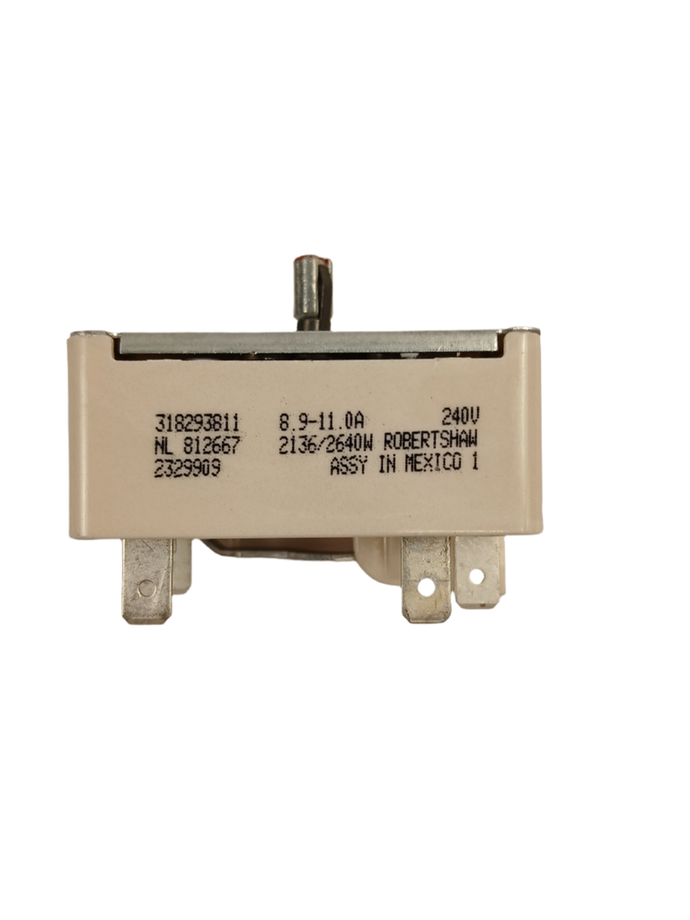 Frigidaire Range Surface Element Switch 318293811 – OEM Replacement (Replaces 318220001, 318220061, 318369601)