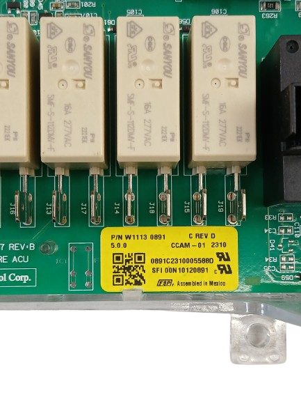 W11179310 Microwave Electronic Control Board