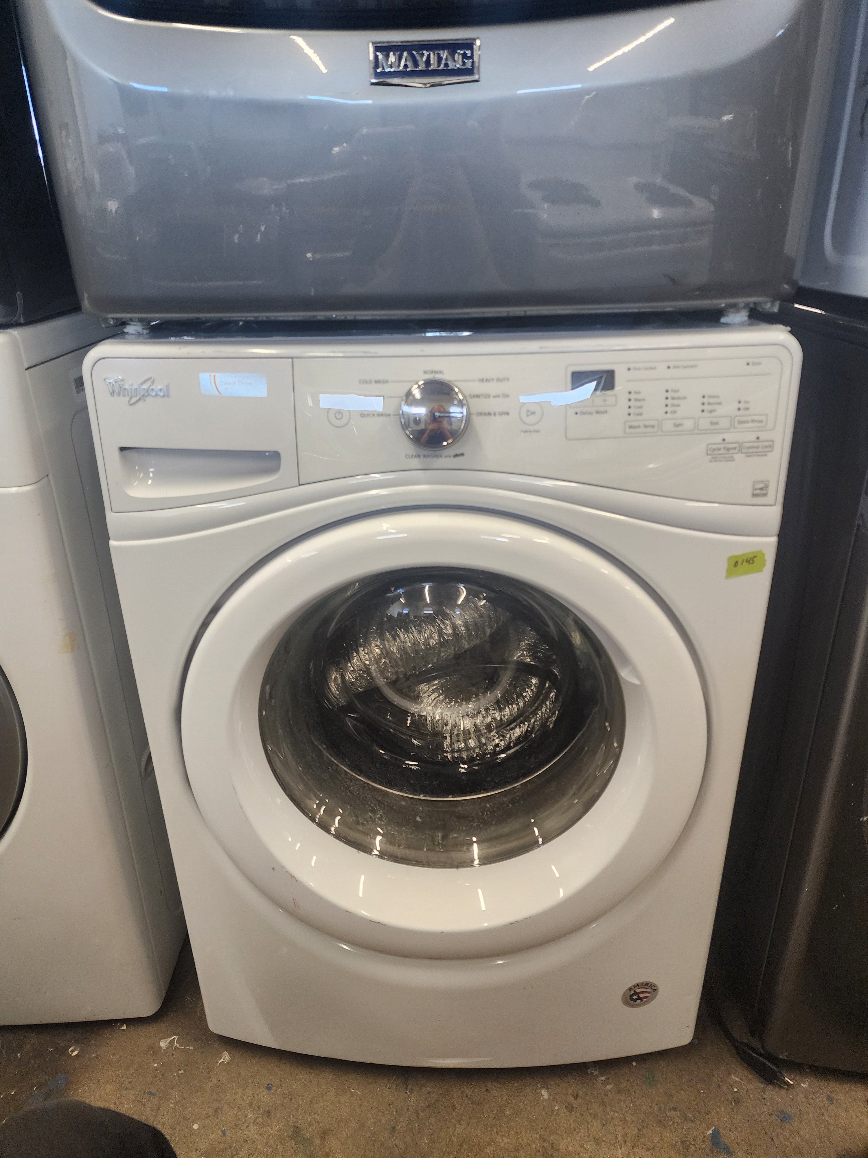#0145 Whirlpool Washer WFW7590FW0
