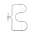 3H01604AAD00 Oven Range Bake Element