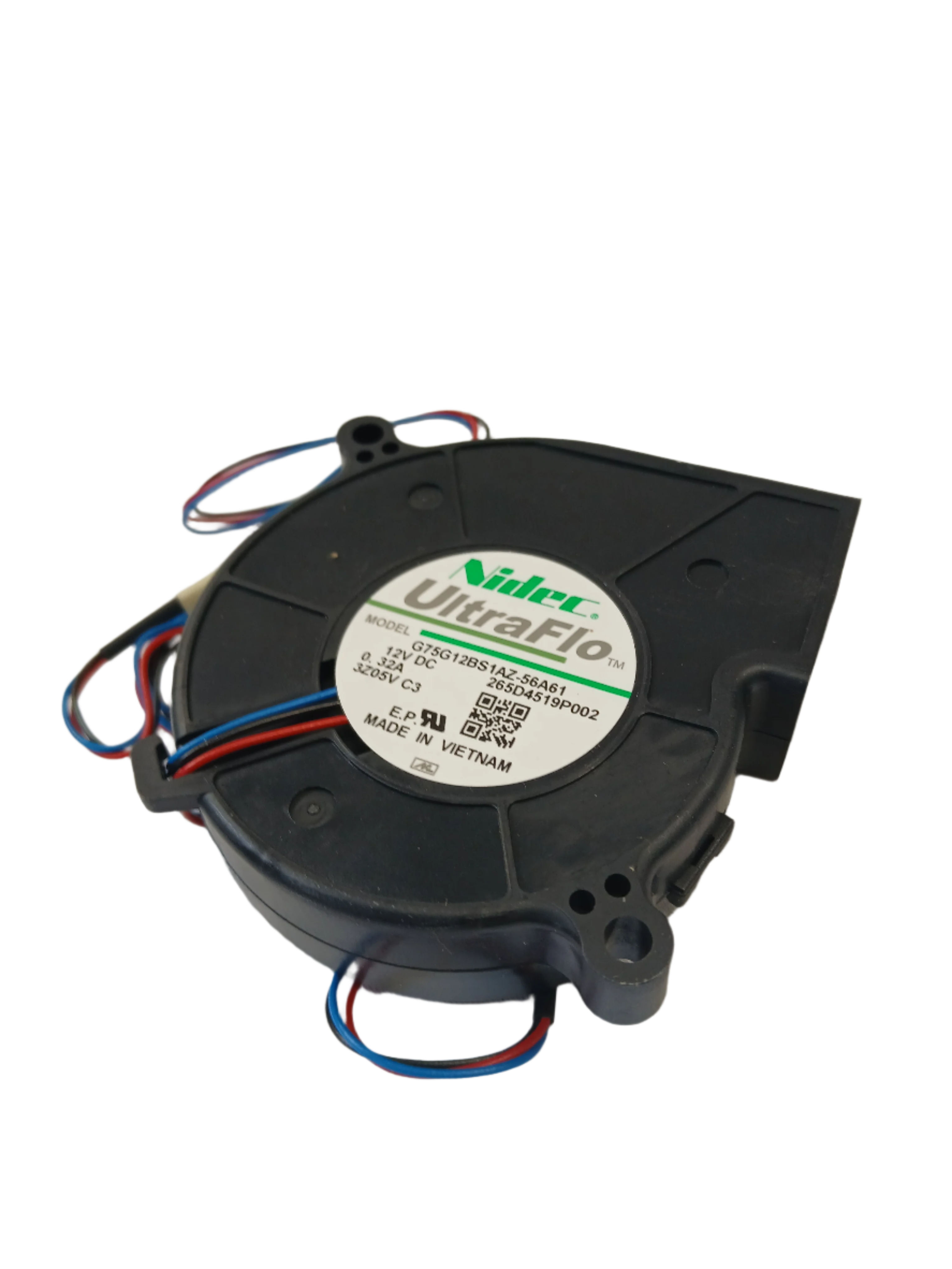 WG01L03147 Dryer Door Fan and Harness