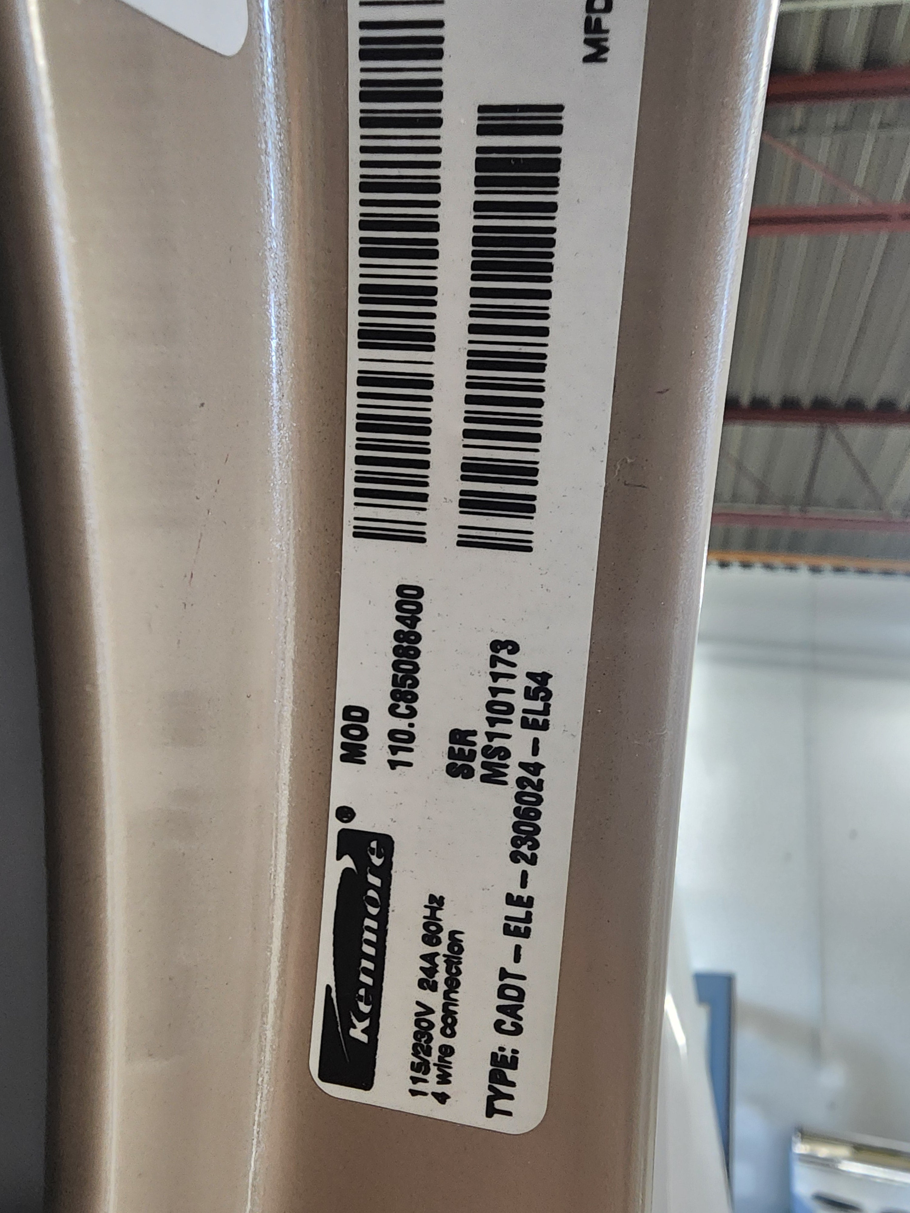 #0156 Kenmore Dryer 110.C85088400