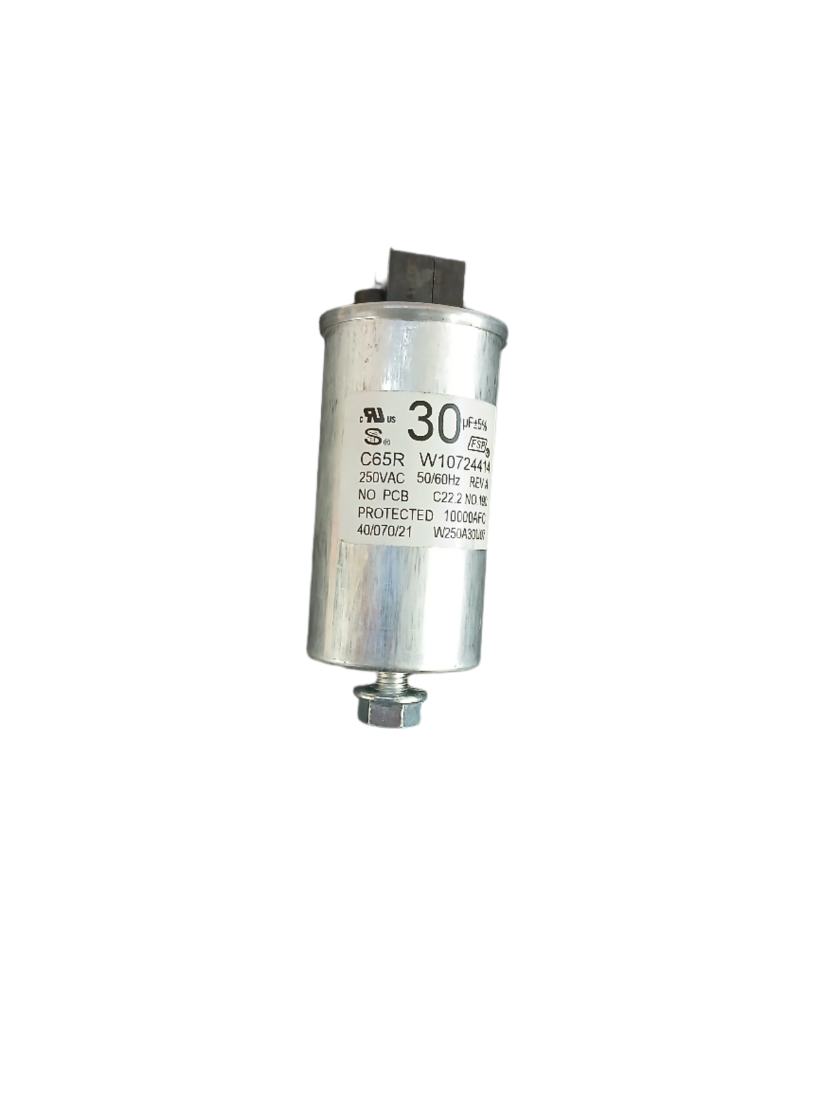 W10724414 Dryer Motor Capacitor