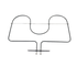 3H01604AAD00 Oven Range Bake Element