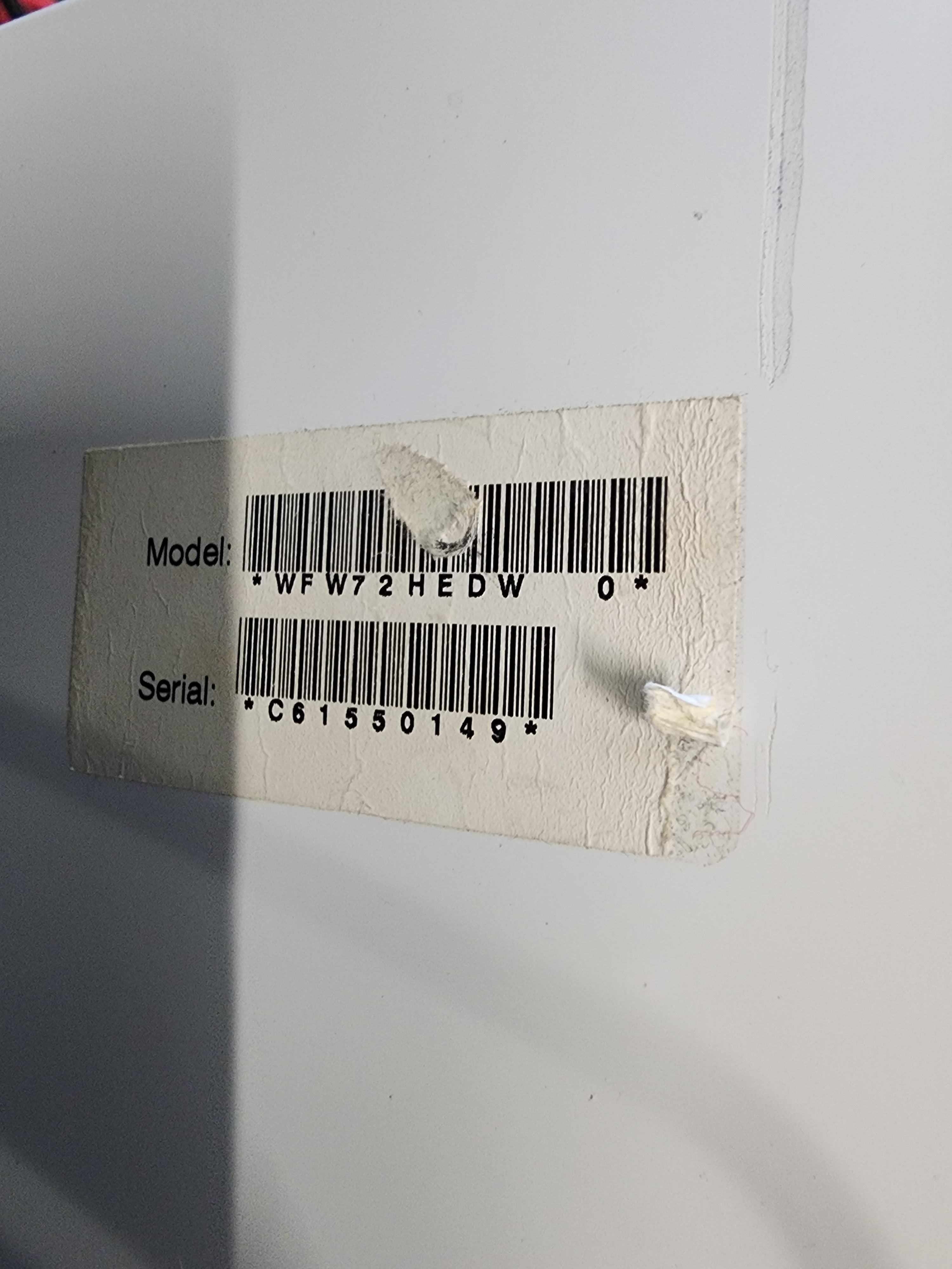 Whirlpool Duet Front Load Washer - WFW72HEDW0