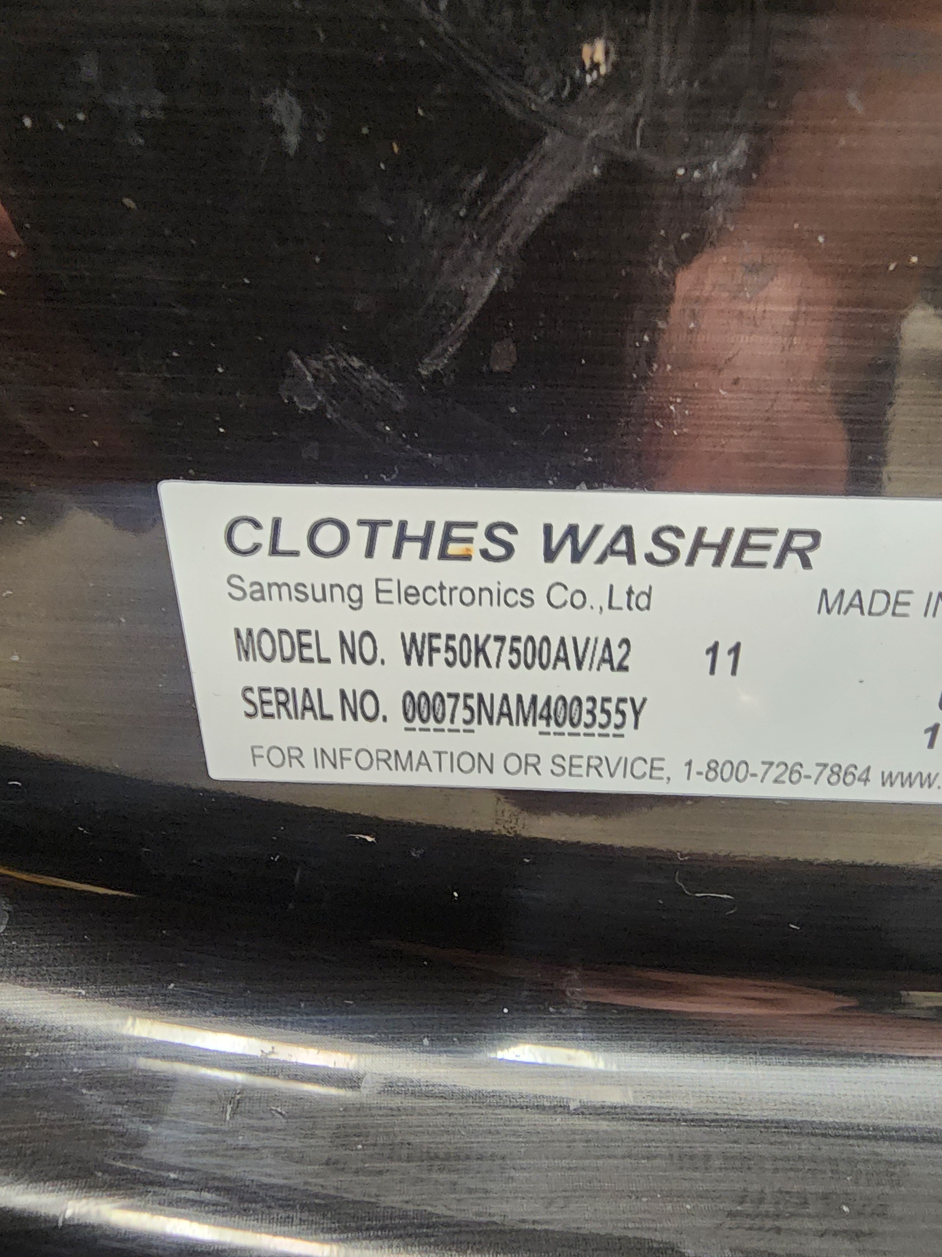 Samsung Front Load Washer