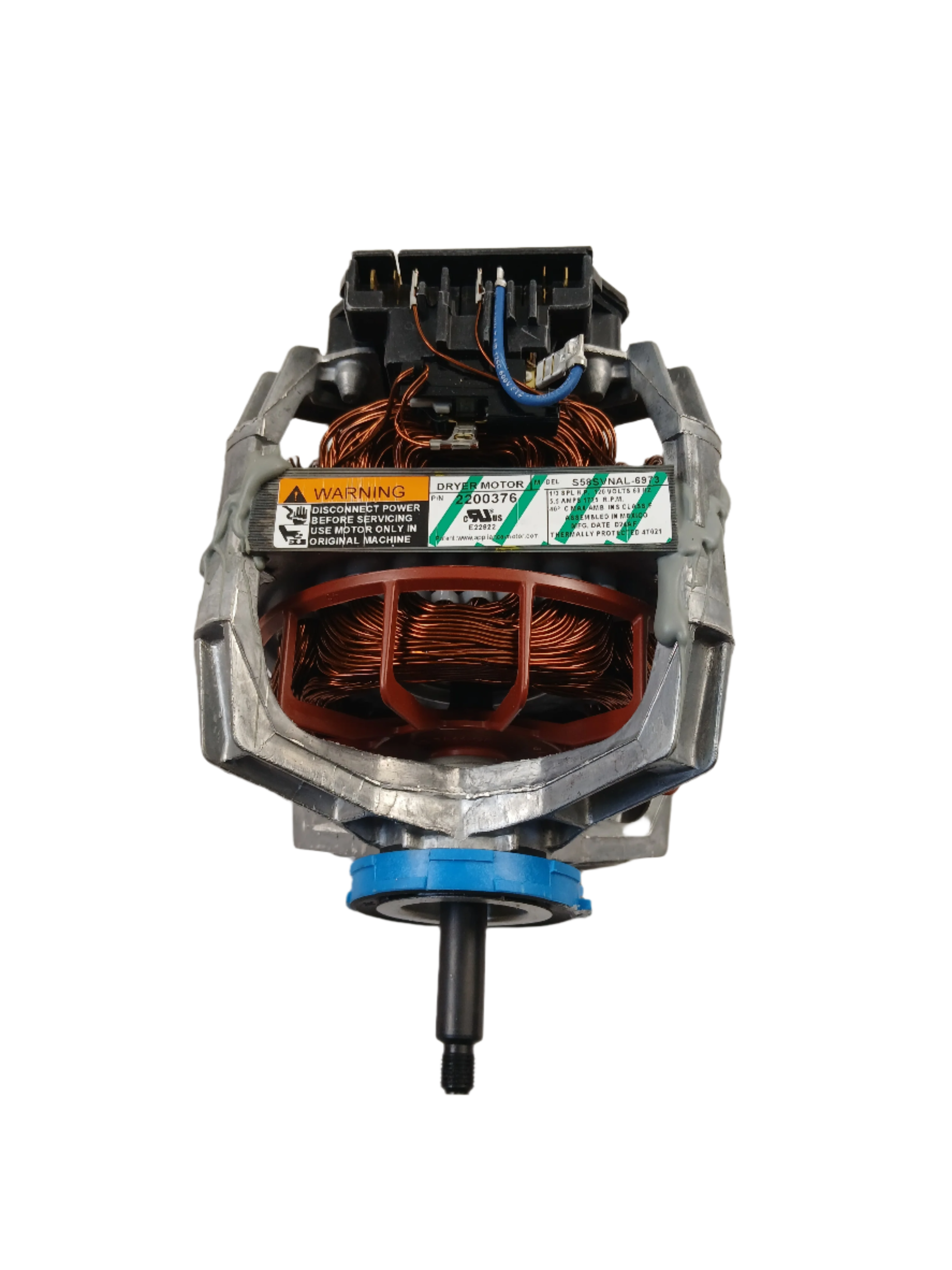 WP2200376 Dryer Drive Motor with Pulley