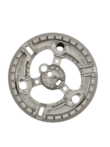 Range triple-ring surface burner base