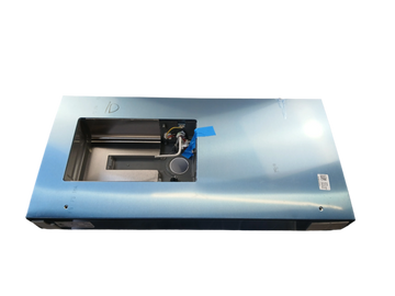 GRAY ICE BOX DOOR W/ GASKET AND LATCH