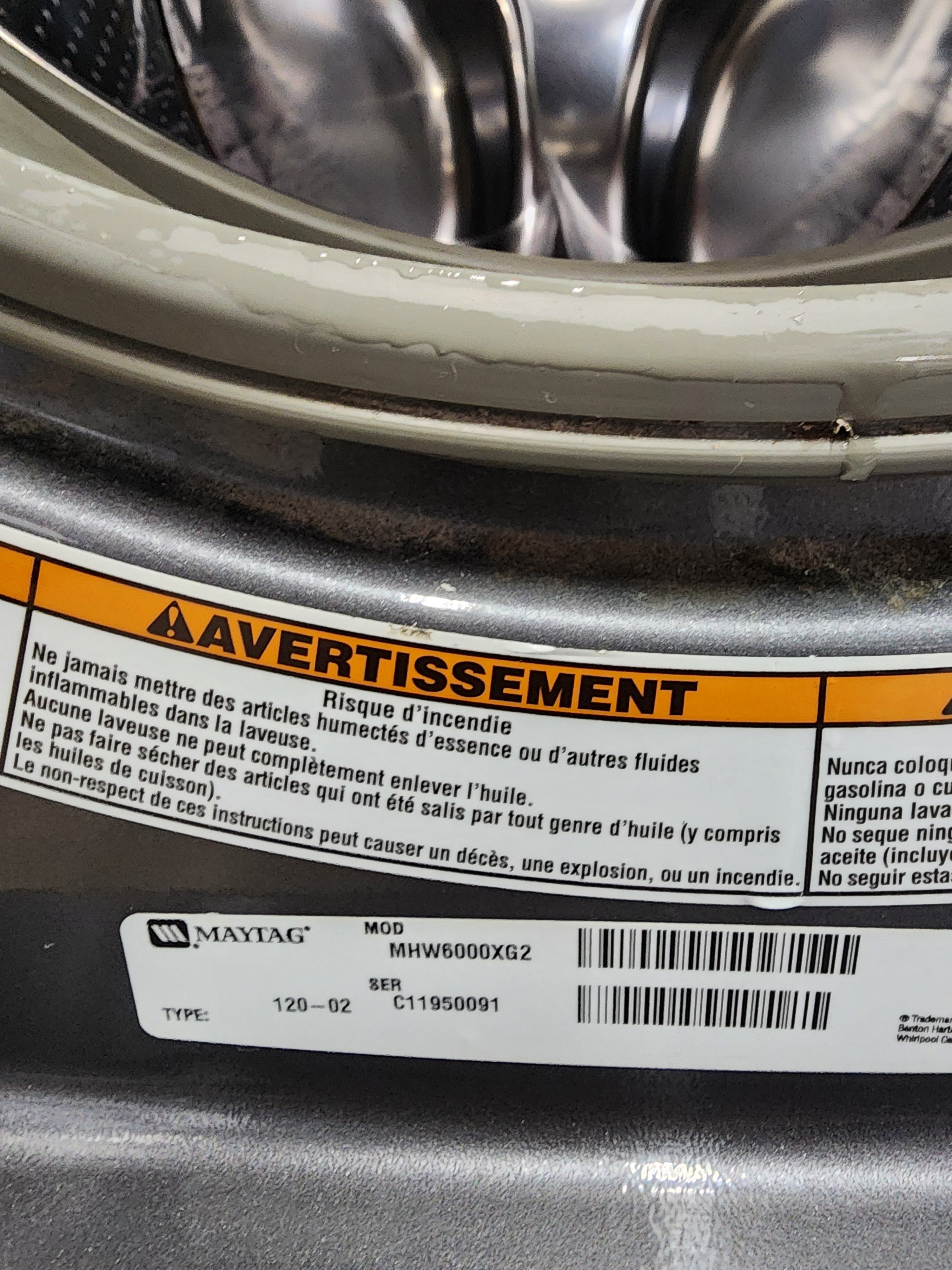 Maytag Washer - MHW6000XG2