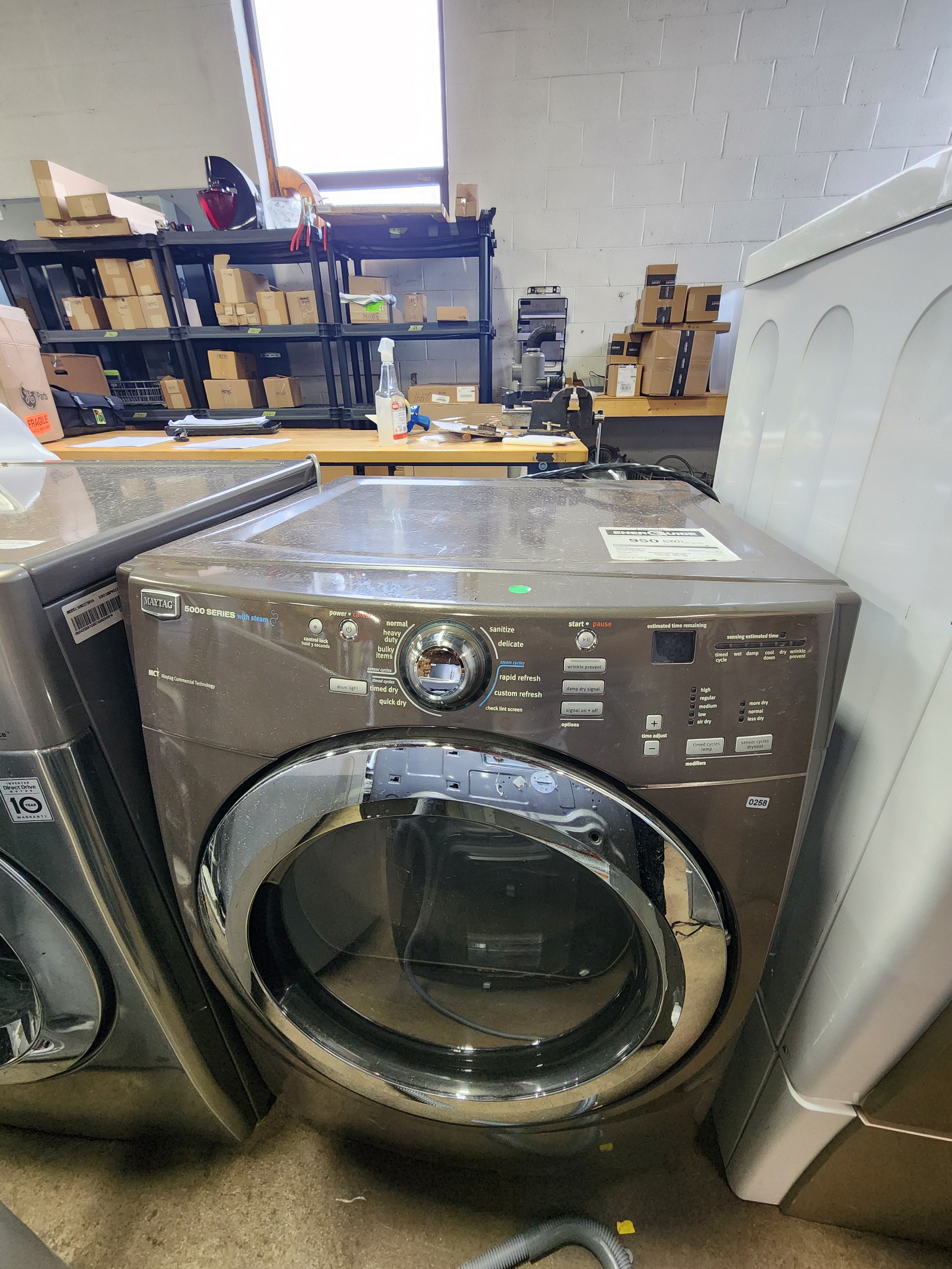 #0258 MAYTAG DRYER YMEDES00WJ0