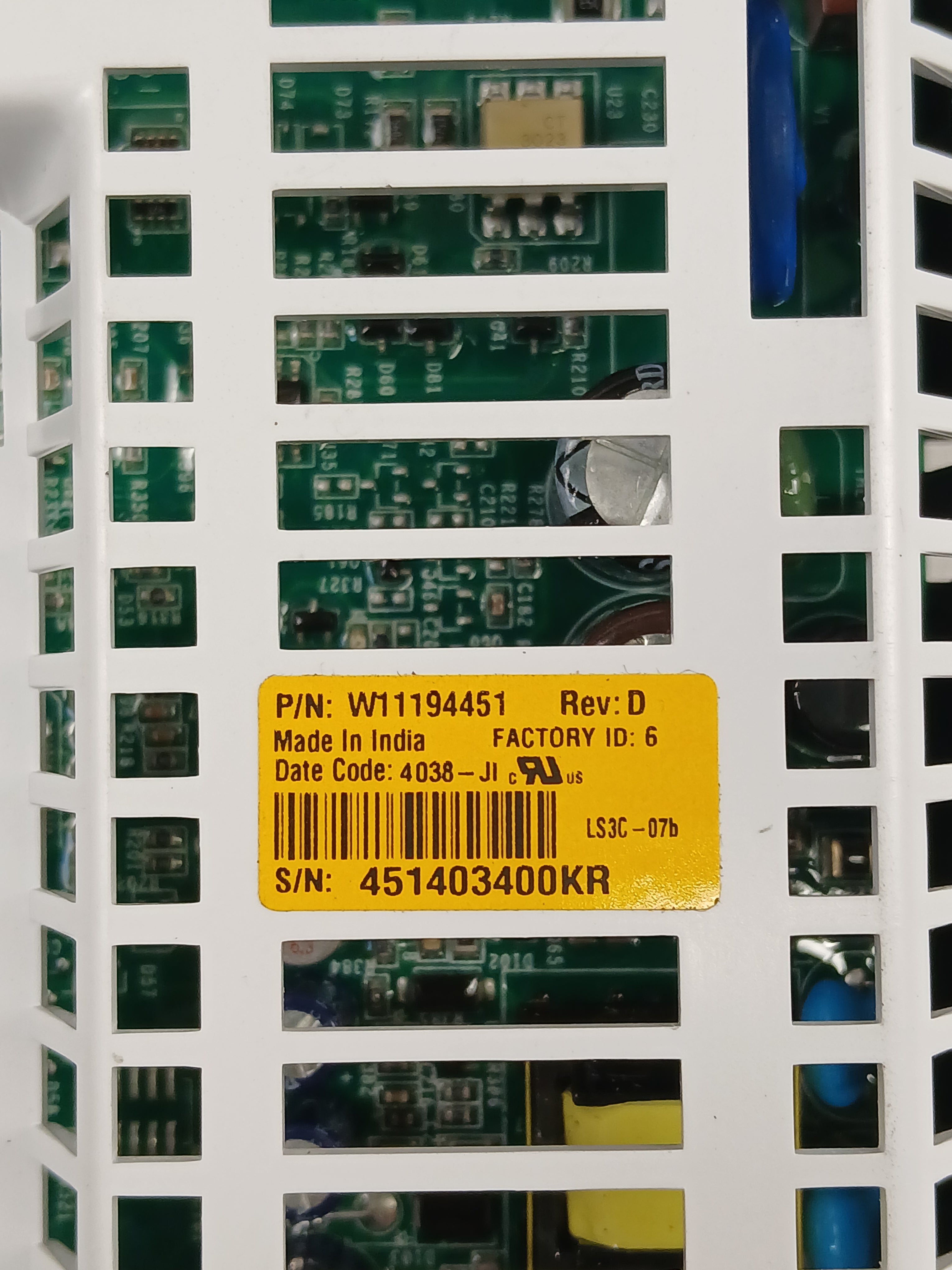 W11512534 Dryer Control Board - XPart Supply Ltd.