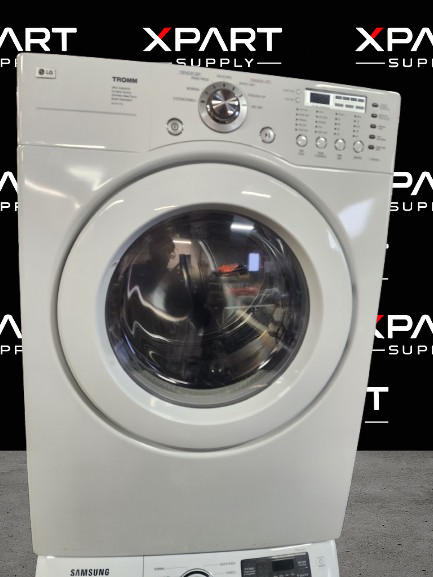LG TROMM Electric Dryer DLE3777W – Certified Pre-Owned