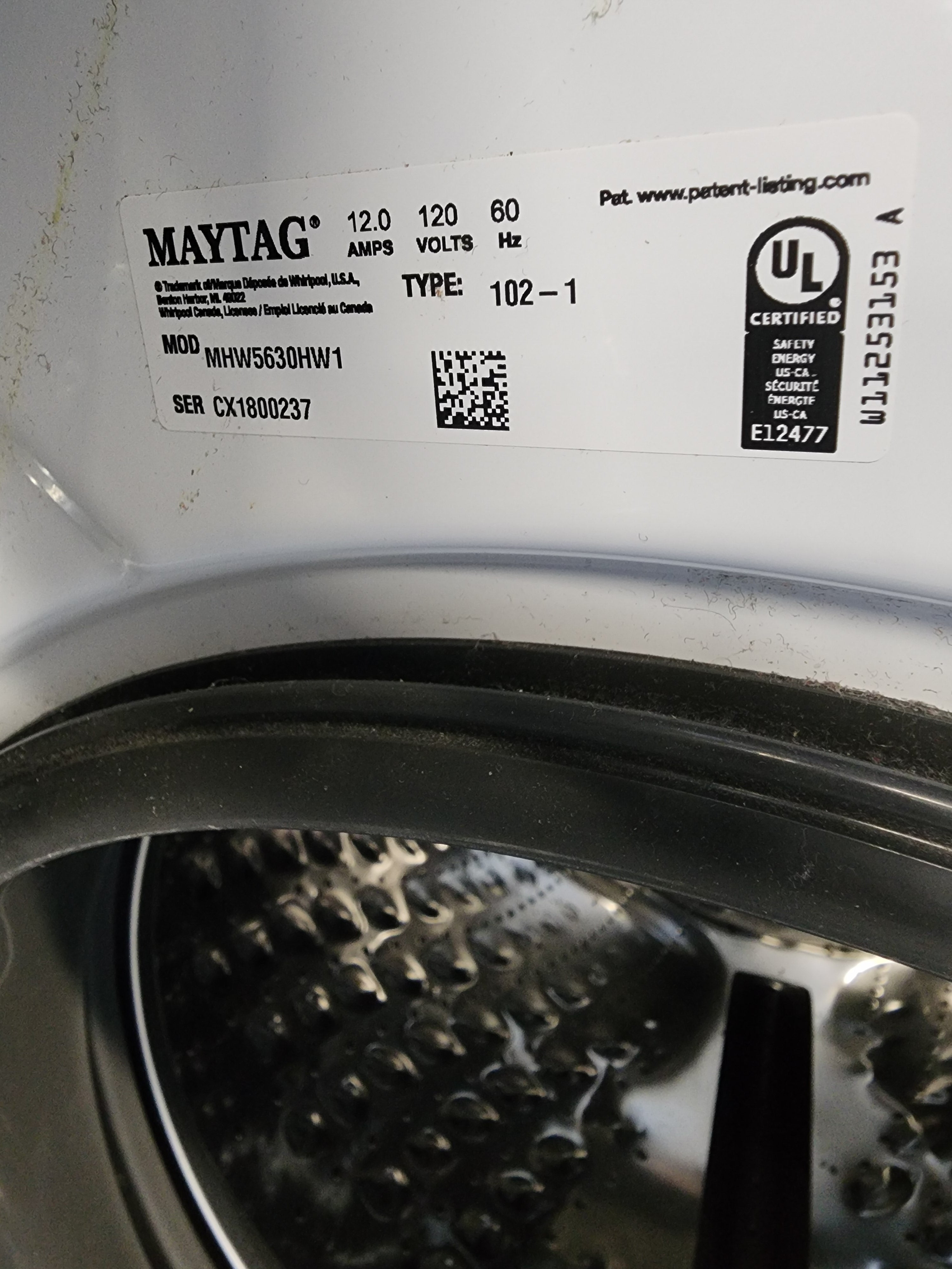 Maytag Front Load Washer - MHW5630HW1