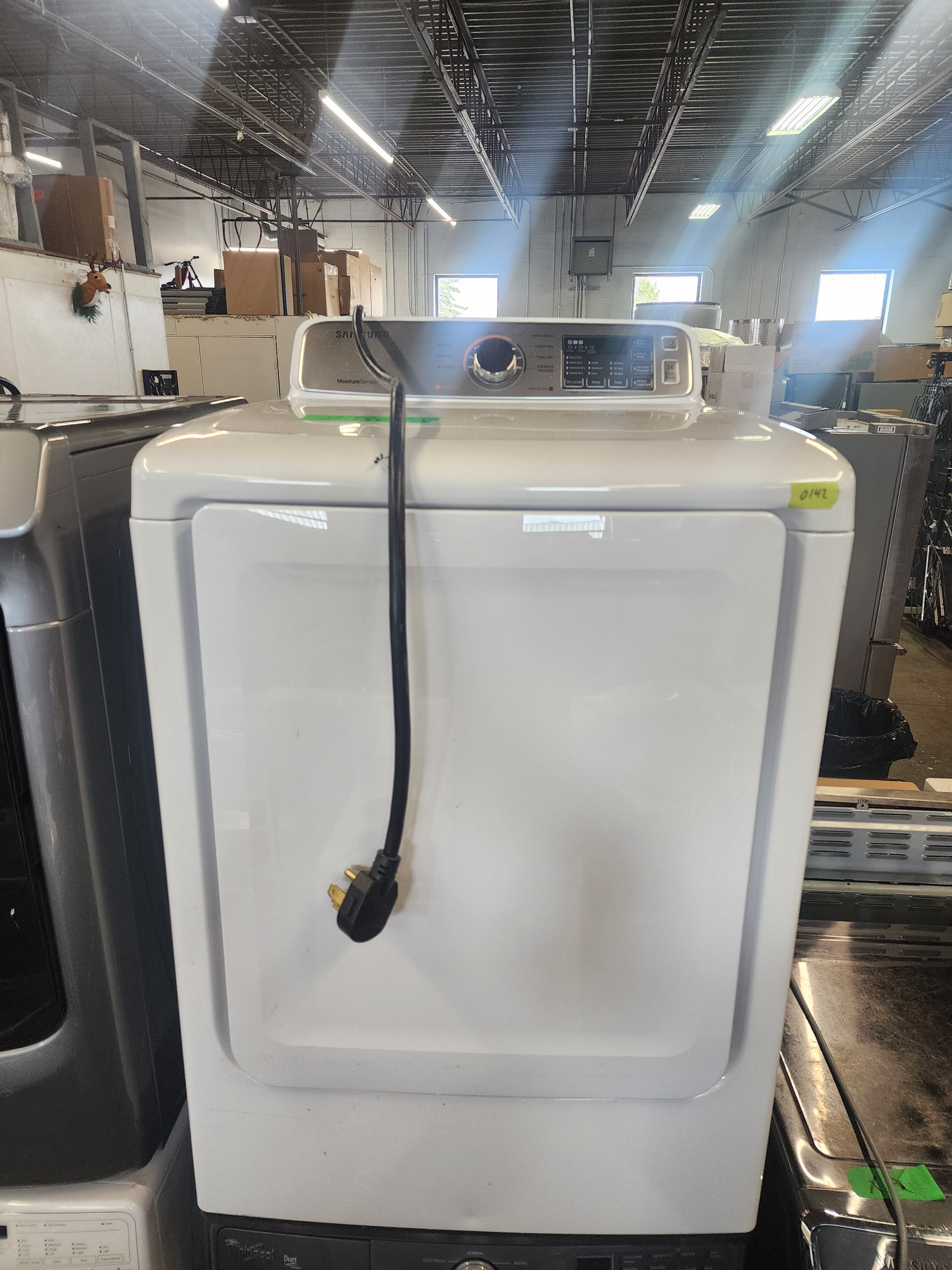 #0142 Samsung Dryer DV45H7000EW/AC