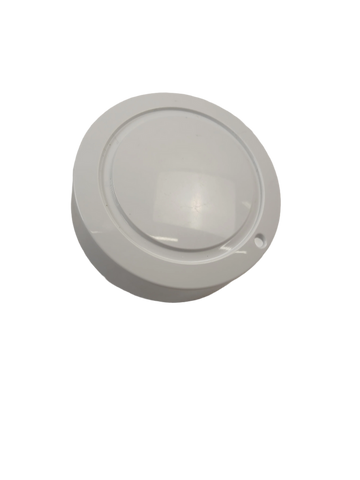 Dryer control knob assembly, white