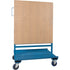 Bin/Pegboard Combo Rack, Double-sided, 38" W x 24-1/2" D x 55" H