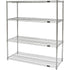 Heavy-Duty Chromate Wire Shelving