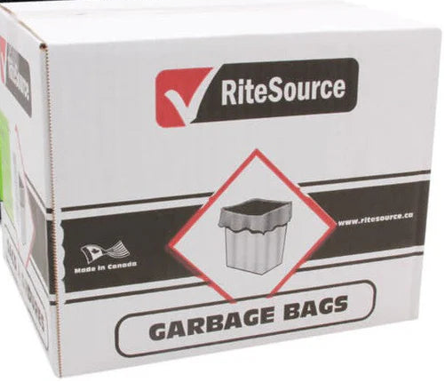 RiteSource 35 x 50 Black Garbage Bags