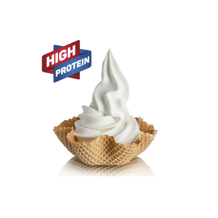 High Protein Vanilla Soft Serve & Gelato Mix - HI-PRO Vanilla - Case of 8 x 1.4 KG bags - Rubicone Canada