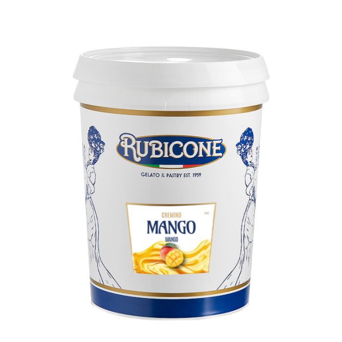 Mango Spreadable Filling Cream - Cremino Mango - 5 KG Bucket - Rubicone Canada