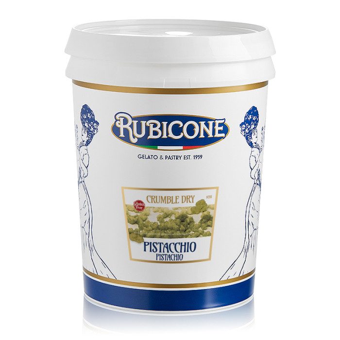 Pistachio Dry Crumble - 3 KG Bucket - Rubicone Canada