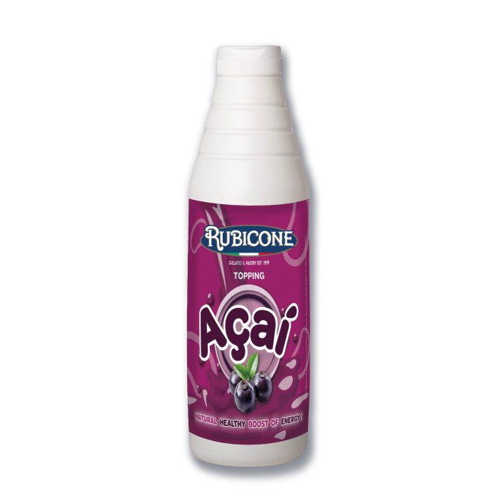 Acai Topping - 1 KG Squeeze Bottle - Rubicone Canada