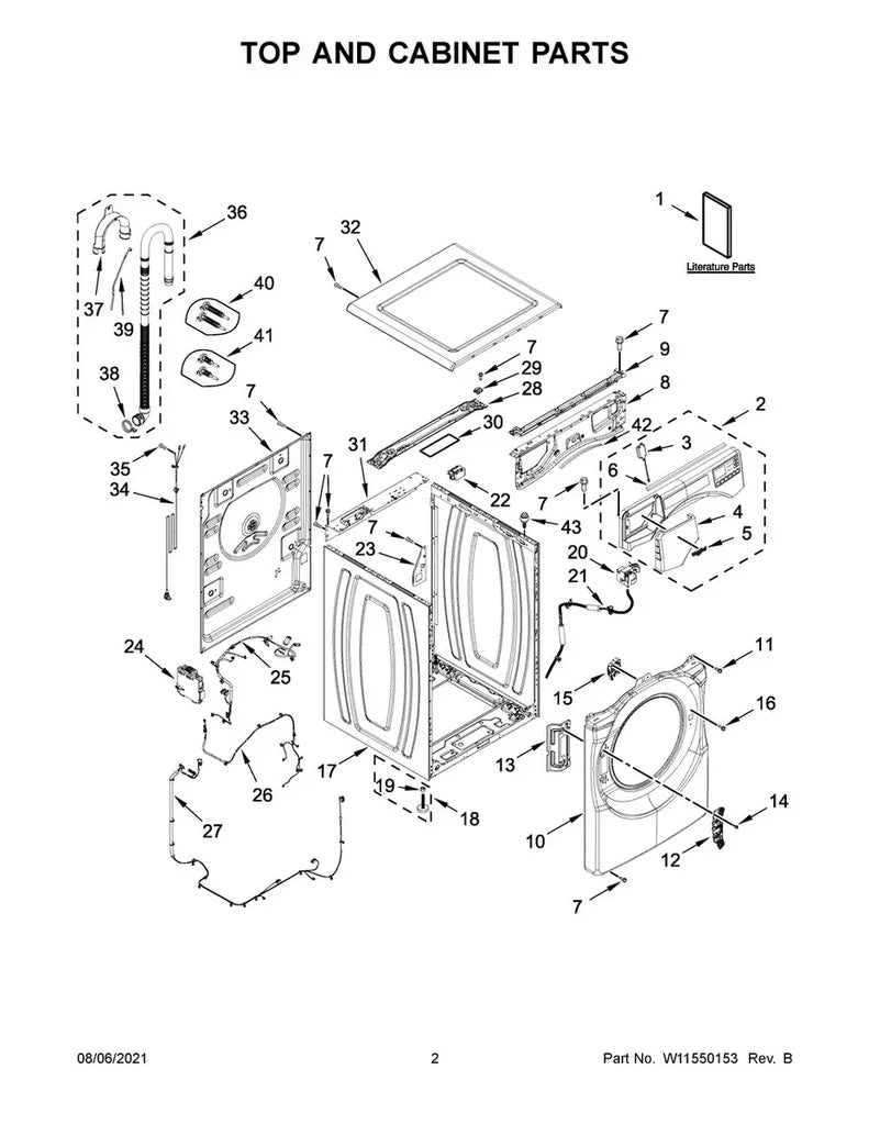 W11550656 Washer Control Board - XPart Supply