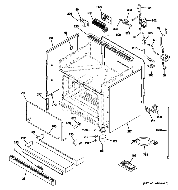 WS01F07600 Range Blower Tangential - XPart Supply Ltd.