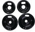 W10288051 Range Cooktop Drip Bowl Set, Black, 4 Pieces - XPart Supply