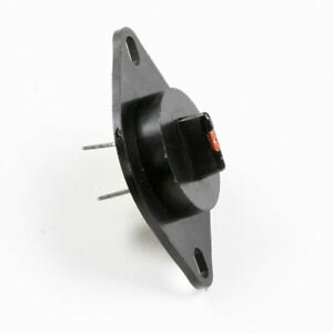 Dryer outlet control thermistor
