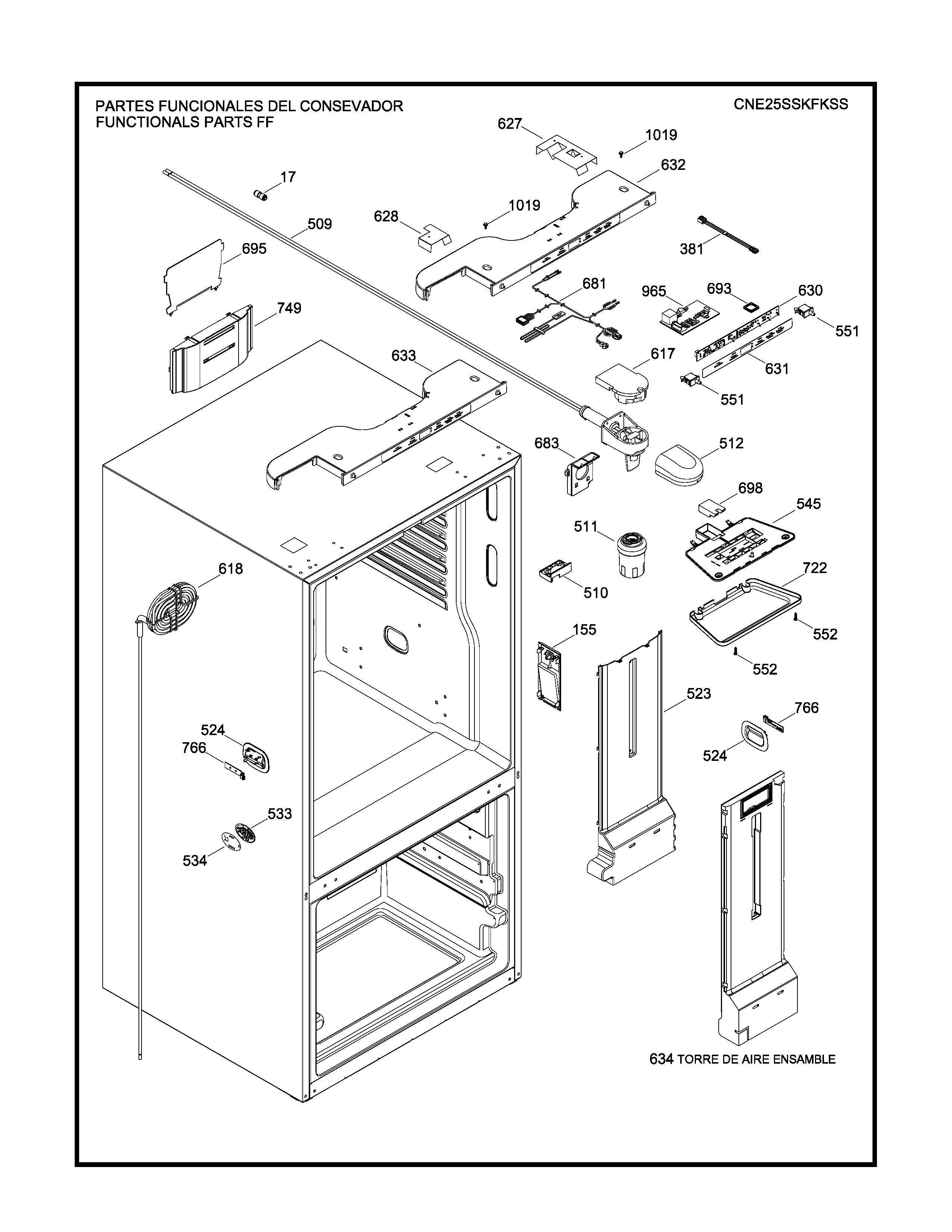 WR03F04705 Refrigerator Tube & Filter Housing - XPart Supply Ltd.