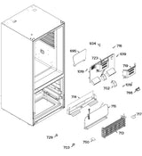 WR01A02436 Refrigerator Evaporator Cover ASM - XPart Supply