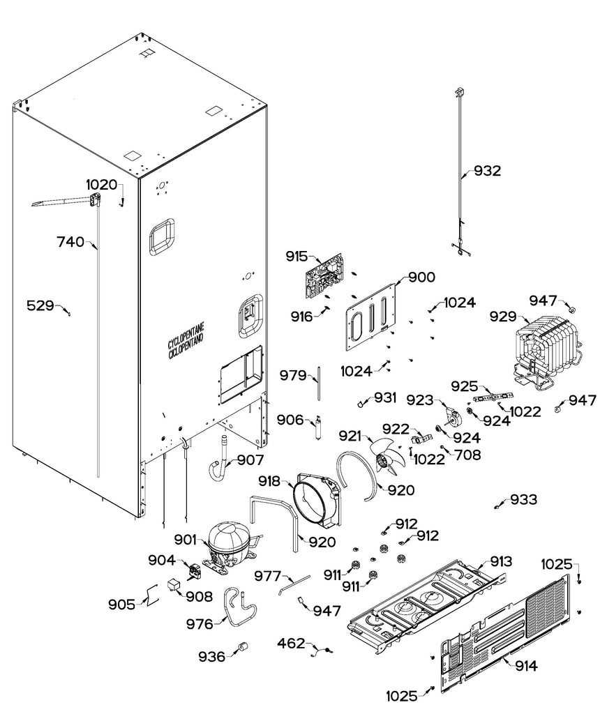 WR01F05046 Refrigerator Main Control Board ASM - XPart Supply