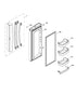 WR01A02303 Refrigerator Door Handle Kit ASM - XPart Supply